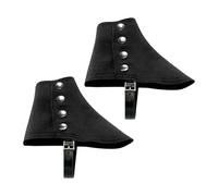 Vseutiac Men's Gangster, Adjustable Boot Covers for 1920s Medieval Pirate Fancy Dress, Black
