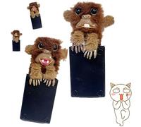 VSFJZJKJ 2psc Prank Pop Up Monkey Toy, Pop Up Monkey Prank Toy, Prank Monkey Plush Doll Toy, 3 Modes of Operation, Attached to The Back of The Phone or Computer