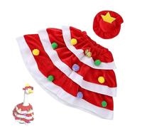 VSFJZJKJ Christmas Goose Outfits, Porch Goose Autumn Decorative Clothing, Hat+Shawl, Reusable, Easy to Put On and Take Off, Will Not Slip Off