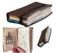 VSFJZJKJ Indiana Jones Grail Diary, Vintage Leather Magazine Classic Movie Props Replica, Indiana Jones Novel Book, Fan Favorite Collection, Creative Gifts