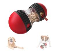 VSFJZJKJ Interactive Dog Feeder Toy, Adjustable Dog Therapy Dispensing Ball, Rolling Dog Snack Dispenser Slow Feeder, Dog Food Dispenser Toy