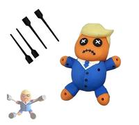 VSFJZJKJ Voodoo Doll with Pins, 3d Printed Voodoo Doll with Pins, Prank Stress Relief Gift, Given to Friends and Colleagues, can Vent Emotions and Release Bad Moods