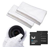 VSGO 20pcs Microfiber Camera Cleaning Cloths, Durable Double-Sided Lens Cloths, Vacuum Packed, Compatible with Camera Lenses, Glasses, Phones, iPads & LCD Screens