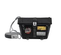 VSGO 3L Camera Sling Bag for Men, Waterproof Techwear Photography Crossbody Pack with Modular Points & Hidden Pocket (Black)