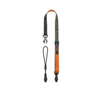 VSGO Black Snipe Urban Camera Strap - 80kg Load, Quick Release, Anti-Twist, Comfortable Nylon Sling, Fits DSLR, Mirrorless, Phone & Action Camera, Orange/Green