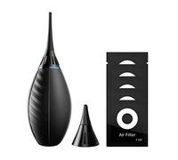 VSGO Camera Air Blower with Soft Tip, Single Air Intake with Self-Suction Cup, Compatible with Camera Lens, SLR/Mirrorless Sensors, Reflectors, Focusing Screens, Coffee Machines and More