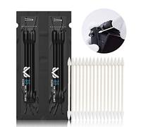 VSGO V-R01E Dust Free Cotton Swabs with Paper Sticks,Vacuum-Packed Microfiber Swabs Rods Compatible for Camera Cleaning, Electronics Cleaning,Keyboards,Handicrafts,Printers Cleaning Etc