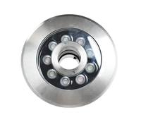 VSHENG LED Underwater Lights Pond Lights Stainless Steel Fountain Ligh IP68 Waterproof Low Voltage AC12/24V Landscape Light for Pond Waterfall Swimming Pool Spotlight(Green,6W-AC12V)