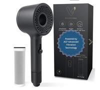 Vshower Pro Filtered Shower Head for Hard Water - High Pressure Showerhead with Filtration - Removes Chlorine, Softens Water,2 Spray Modes,Anti-Clog Nozzles,Prevents Dry Skin & Hair Damage