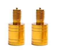 vsilay 2 Pcs Fishing Landing Net Handle Connector Thread Adapter Net Head Adapter Fishing Landing Harpoons Dip Net Rod Parts