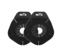 vsilay 2Pcs Car Wiper Arm Bottom Hole Protective Covers Windshield Wiper Cover Pad Dust Cover Debris Leaves Dustproof Sleeve