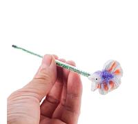 vsilay Fish Training Wand for Betta Starter Betta Kits Tail Training Stick Aquariums Wand Betta Fish Wand Fishtank Decoration