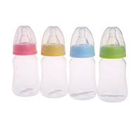 vsilay Safety Baby Toddler Nursing Nipple Bottle PP Pacifier Milk Water Feeding Reusable Baby Bottle Portable for Travel