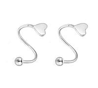 vsilay Silver Twist Crawler Earring Climber Cuff Earring Women Star Heart Minimalist Piercing Earring Hypoallergenic Jewelry