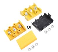 vsilay Three Wires E Bike Electric Bicycle Motor Controller Wire Insulation Box Phase Battery Wire Connector Connection Box