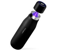vsitoo Self-Cleaning Water Bottle 15oz (No-Bluetooth), Black