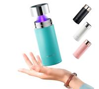 Vsitoo Smart self cleaning Insulated Water Bottle, 8.5oz Stainless Steel Vacuum Flask, AI Self-Clean, 30-Day Battery Life, BPA-Free, Magnetic Charging, Portable Travel Mug Gifts for Men Women, Blue