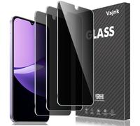 Vsjnk Privacy Screen Protector Compatible with Xiaomi Redmi 15C/Poco C85 Anti-Spy Tempered Glass,3-Pack Protection Film Anti fingerprint Anti scratch Anti bubble Hardness 9H
