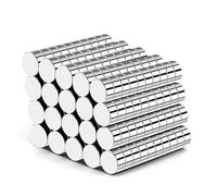 VSKIZ Refrigerator Magnets, 4x2mm Rare Earth Magnets, Small Neodymium Disc Magnets Fridge Magnets, Miniature Mini Multi-Use Round Magnets for Crafts, DIY, Whiteboard, Kitchen, Office Magnets, 200 PCS