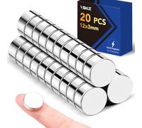 VSKIZ Small Magnets, 12x3mm Tiny Rare Earth Magnets
