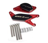 VSKTE CNC POM Frame Slider Crash Pad Engine Stator Case Saver Cover Fit For SUZUKI GSX-S1000 GSX-S1000F GSXS1000 GSX-S 1000 2015 2016 Case Casing Replacement (Color : Red)