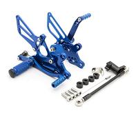 VSKTEA Adjustable Motorcycle Footrest Rearset Foot Peg Pedal Quick Shifter Footpeg Fit For Honda CBR954RR CBR929RR CBR 954 929 RR 954RR (Color : Blue)