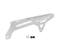 VSKTEA Rear Wheel Drive Chain Guard Cover Protector Fit For SUZUKI V-Strom DL 1050 XT 1050A 1050XT VStrom DL1050 DL1050XT 2019 2020 2021 (Color : Silver)