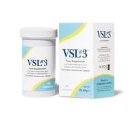 VSL#3 High-Concentration Probiotic Capsules for Gut Health (60 Capsules) - 112.5 Billion Live Bacteria per Capsule - Same Formulation Trusted and Recommended for Over 20 Years by NHS Professionals