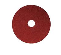 VSM Ceramic Plus Resin Fiber Disc, 5" X 7/8", 50 Grit, Medium Grade, Fiber Backing, Pack of 25