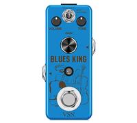 VSN Bluesy Overdrive Guitar Pedal,Blues Driver Distortion Vintage Overdrive Effect Warm/Hot 2 Modes for Mini Size True Bypass