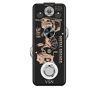 VSN Metal Distortion Pedal for Electric Guitars, 3 Working Modes, Warm Smooth Wide Range of Vintage Distortion Sound, Mini Effect Pedal True Bypass