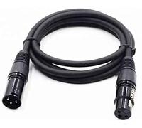 VSnetwork XLR Cable 5 Meters Male/Female Balanced, Professional for Microphone, Mixer, Speakers, Amplifier
