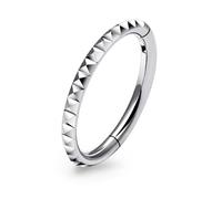 Vsnnsns Astm F136 Titanium Nose Rings Hoops 20G 18G 16G Tragus Daith Rook Helix Cartilage Conch Earrings Hoops Septum Nose Rings Snake Bite Lip Rings Labret Piercing Jewelry Hoops For Women Men, Metal