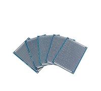 VSOLS 5pcs Prototype Board PCB Board 3x7cm 5x7cm 7x9cm 8x12cm Double Sided Prototype Diy Universal Protoboard Circuit Board (Color : Double 5x7cm-B-5pcs)