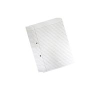 Vsorce4u 1 x 100 Sheets A4 Feint Ruled Refill Pad with 2 Hole Punched White Paper Notebook Writing Pad