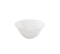 Vsorce4u 1 x 1L Plastic Clear Deep Mixing Bowl Round Kitchen Mixing Bowl for Cooking Mixing Serving