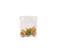 Vsorce4u 200 Medium Size Microwave Steam Bags - Transparent, Self Seal, Disposable, Heat-sealed Plastic Bags for Steaming Vegetables, Meat, Fish & More in 3 Minutes
