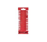 Vsorce4u 20pcs x 2.5cm Red Xmas Card Holder Pegs with 3M String Mini Card Holder Pegs Christmas Card Holders