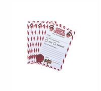 Vsorce4u 25pcs x A5 Official Elf Report Card Sheets Kids Naughty Nice Fun Cards Elf Reports Award Cards for Kids Children Christmas Xmas Fun