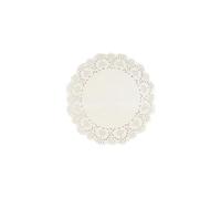 Vsorce4u 40pcs x 21cm Round White Paper Doilies Disposable Doyleys White Lace Table Mats Paper Table Cover for Parties Table Setting & Crafts