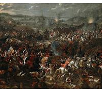 VsoxA Famous Illustration Wall Art Poster Artwork the Battle of Vienna on September a by Pauwel Casteels for Home Decor 60x90cm