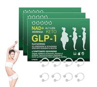 Vsoxa GLP-1 Slimming & Health Nasal Ring,Vsoxa GLP-1 Nose Ring, Fast Fat Burn & Metabolic Balance for Women Men (3pcs)