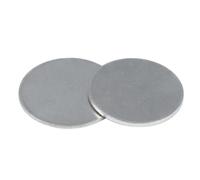 VSPLJQRXY 304 Stainless Steel Round Disc Diameter 55mm-80mm Thickness 1.5mm-5mm Metal Solid Circle Plate Blank 2Pcs For DIY Crafts Industrial Stamping Machinery Parts(Diameter: 70mm,Thickness: 1.5mm)