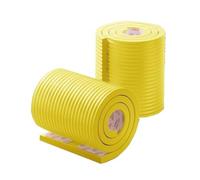VSPLJQRXY Soft Extra-Wide Edge And Corner Guard Protectors Anti Collision Foam Safety Strips Self Adhesive Furniture Corner Bumper Garage Wall Guards Padding Ladder Pads(Yellow)