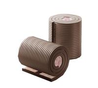 VSPLJQRXY Soft Extra-Wide Edge And Corner Guard Protectors Anti Collision Foam Safety Strips Self Adhesive Furniture Bumper Garage Wall Guards Padding Ladder Pads(Brown)