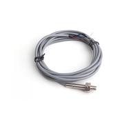 VSPPJYFG 1 Piece Miniature Metal Induction Proximity Switch M3/M4/M5/M6 3-Wire Proximity Sensor with 2m Cable Φ3/4/6/6.5 PNP NPN NO NC(M5,NPN NC)
