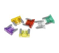 VSPPJYFG 100PCS Standard Mini Micro Micro2 Auto Blade Fuse for Car 32V 1A 2A 3A 5A 7.5A 10A 15A 25A 30A 35A 40A Fuse(Micro,20A)