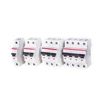 VSPPJYFG Circuit breakerS200 1P 2P Miniature Circuit Breaker S200 1P 2P Type C 1A 2A 3A 4A 6A 10A 16A 20A 25A 32A 40A 50A 63A 1Pcs(25v,1)
