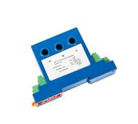 VSPPJYFG Three-phase current sensor 0-1A 0-10A 0-30A to output 3 X 4-20mA three-phase AC current transmitter DC24V(Input Ac 0-1a)
