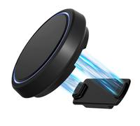 vsshe Magnetic Car Mount for Ooono Co-Driver No2 Speed Camera, Built-In Magnet, Magnetic Mount with Adhesive Backing, Compatible for Ooono No2 Speed Camera Alarm, Car Accessories